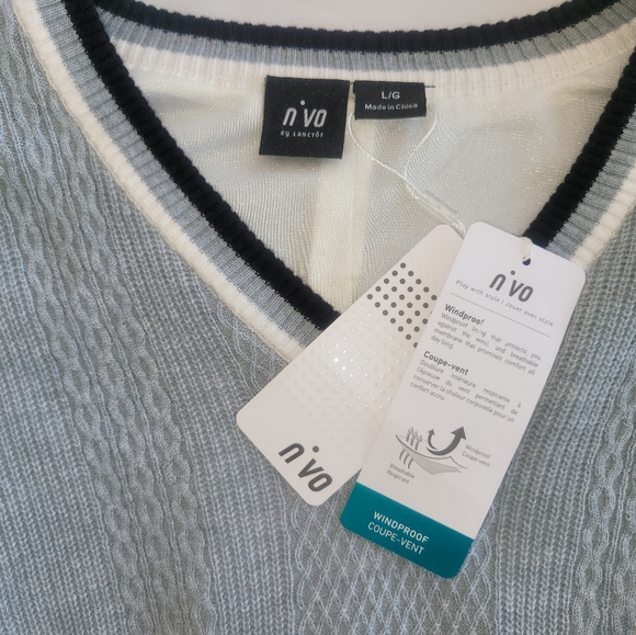Women's NIVO Golf Candence sweater New With tags size Large - Picture 3 of 3